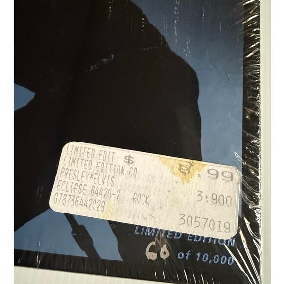 Elvis Presley: Limited Edition Shaped CD, vintage compact disc #60 of 10,000 - Picture 2 of 6
